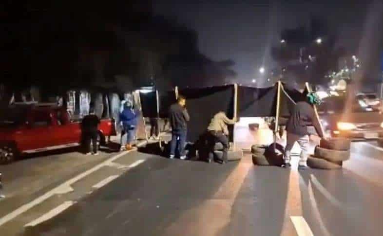 ¿Atascado en el tráfico? Estas son las rutas afectadas por la protesta en Aguilar Batres