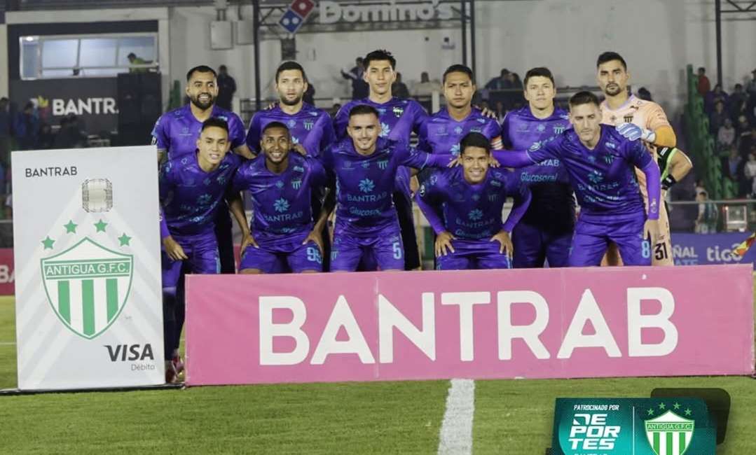 Antigua recibe al campeón Xelajú con esta alineación