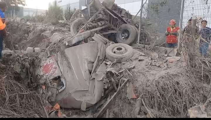 Aparatoso accidente en autopista Palín-Escuintla deja un herido