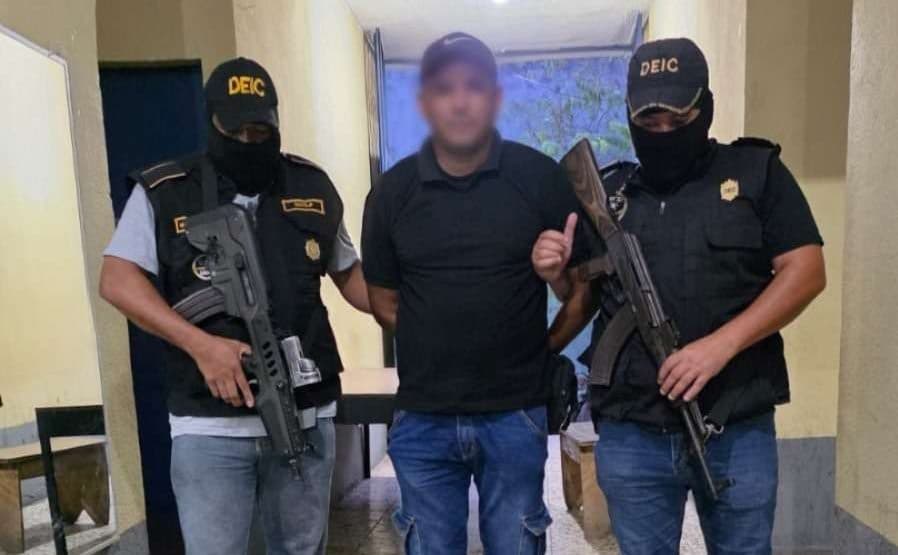 Capturan a alias «El Chema» en operativo en Chiquimulilla, Santa Rosa