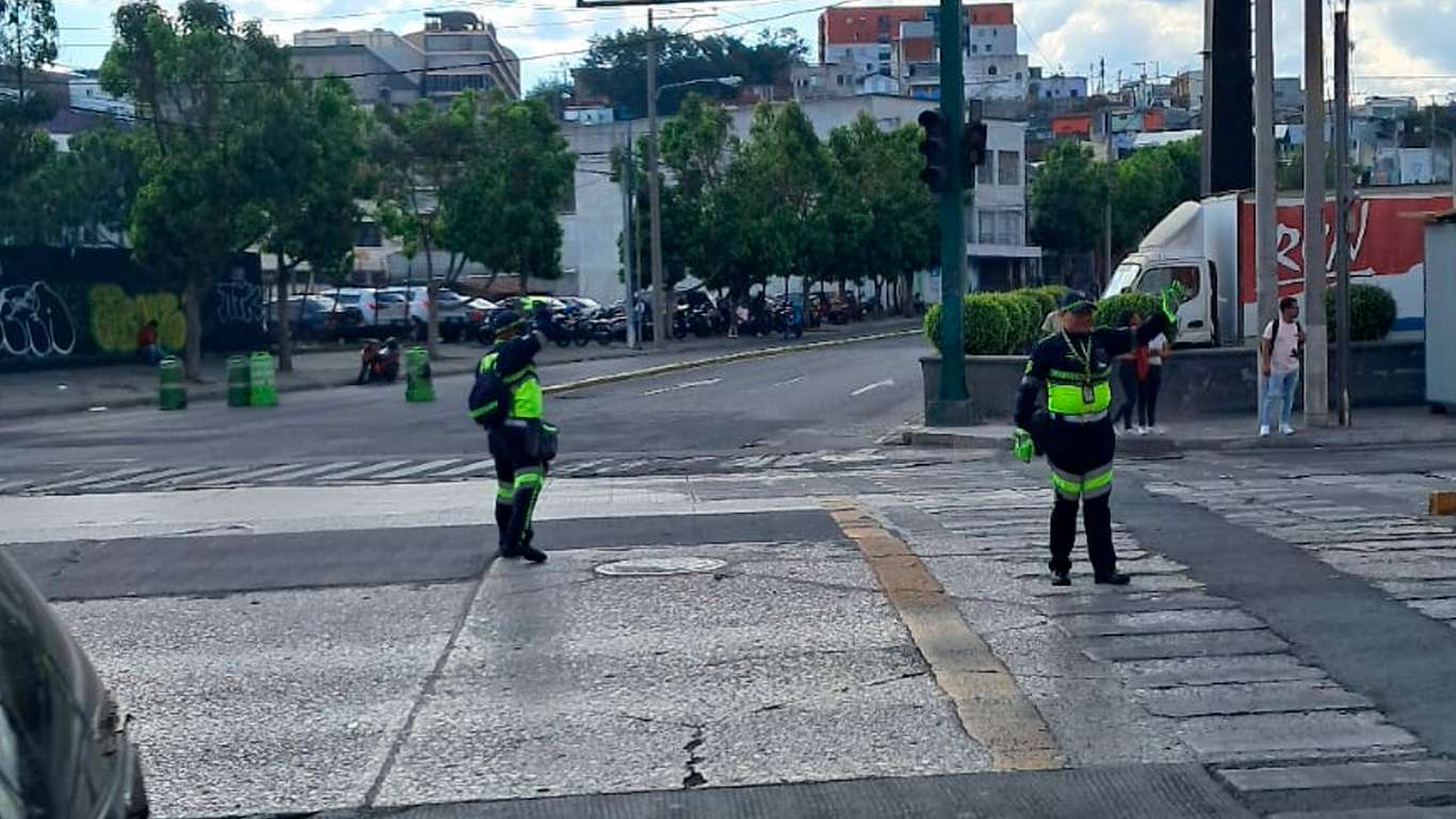 ¿Caos víal? Esto debes de saber sobre el tránsito en la Capital (hay varios accidentes)