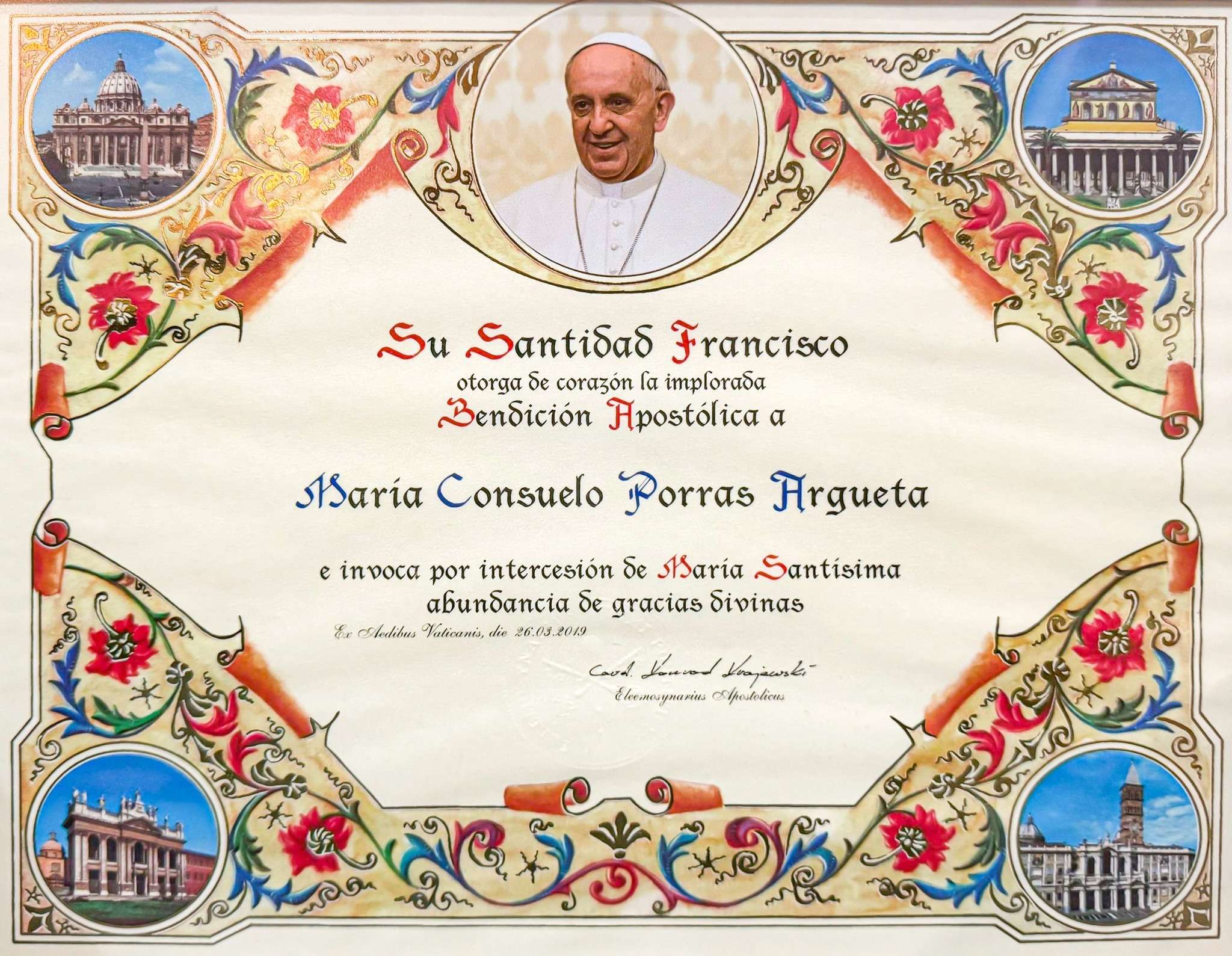 Ministerio Público se pronuncia por muerte del Papa Francisco y recuerda "la bendición" recibida por la Fiscal General