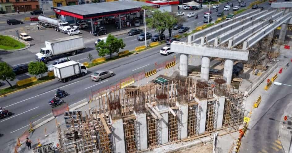 Retoman obras en el viaducto de la calzada Roosevelt con trabajos de prevención