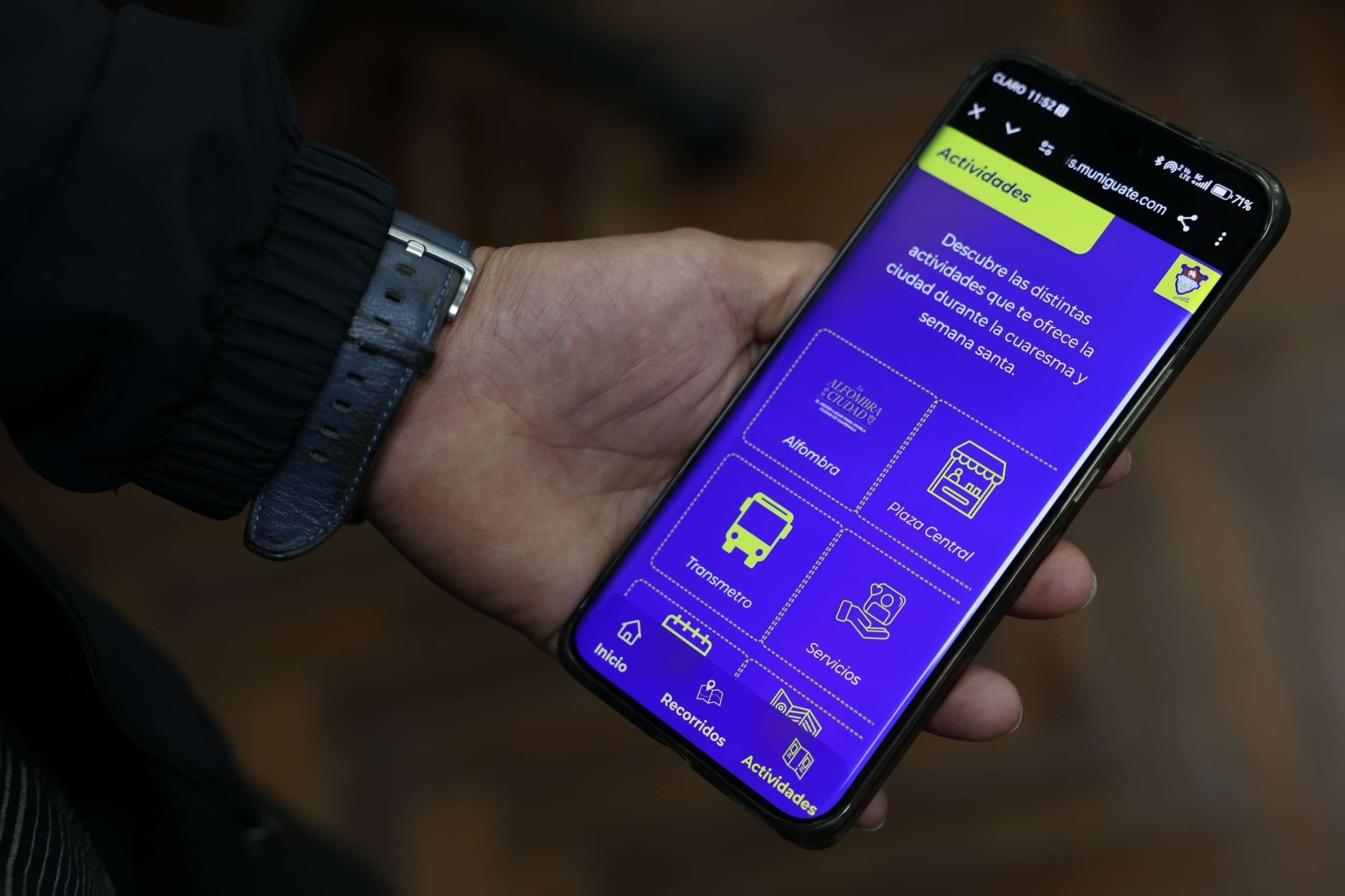 Lanzan aplicación para seguir las procesiones en tiempo real y consultar servicios públicos
