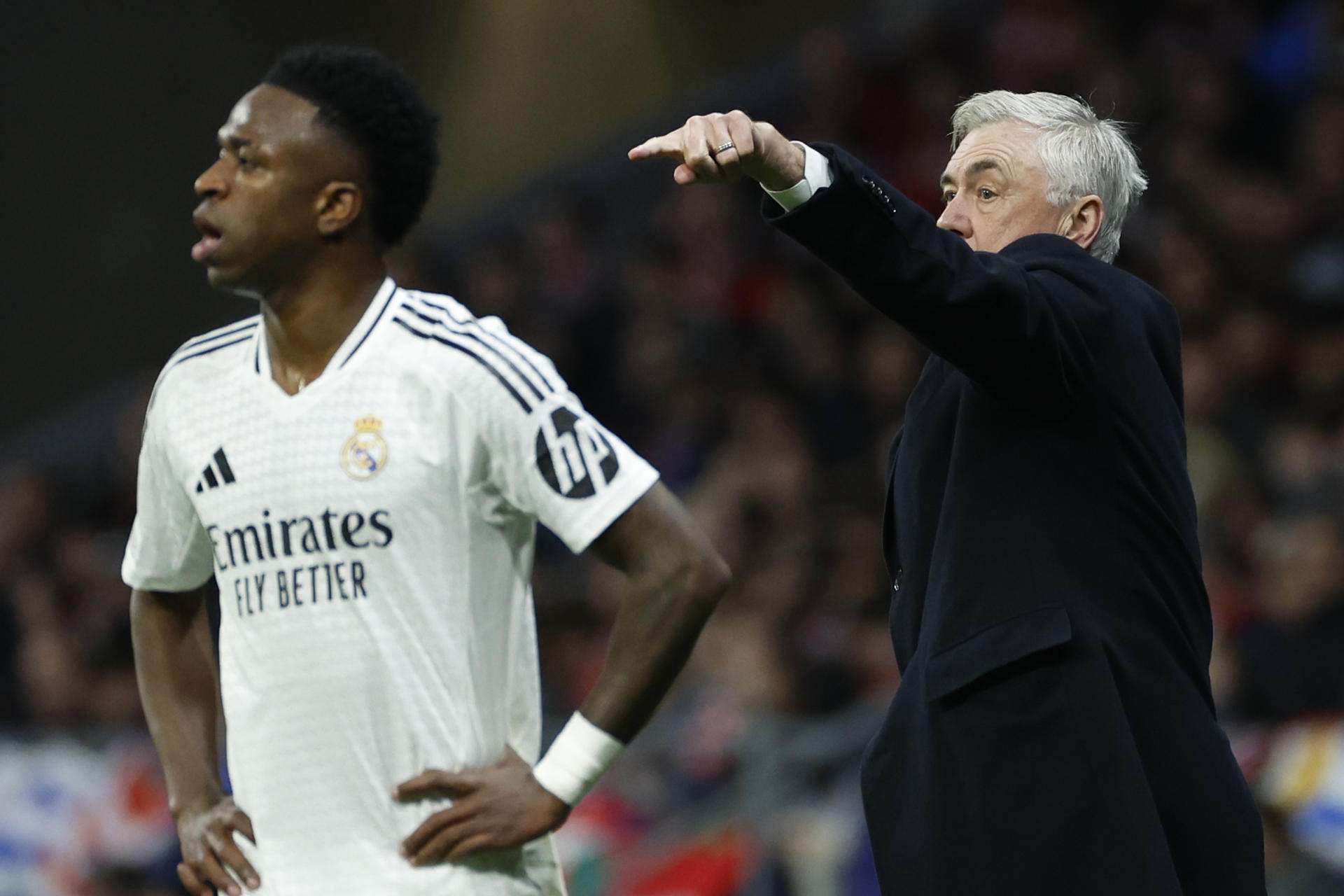 Vinícius da la bienvenida a Ancelotti a Brasil: "Eres el mejor"