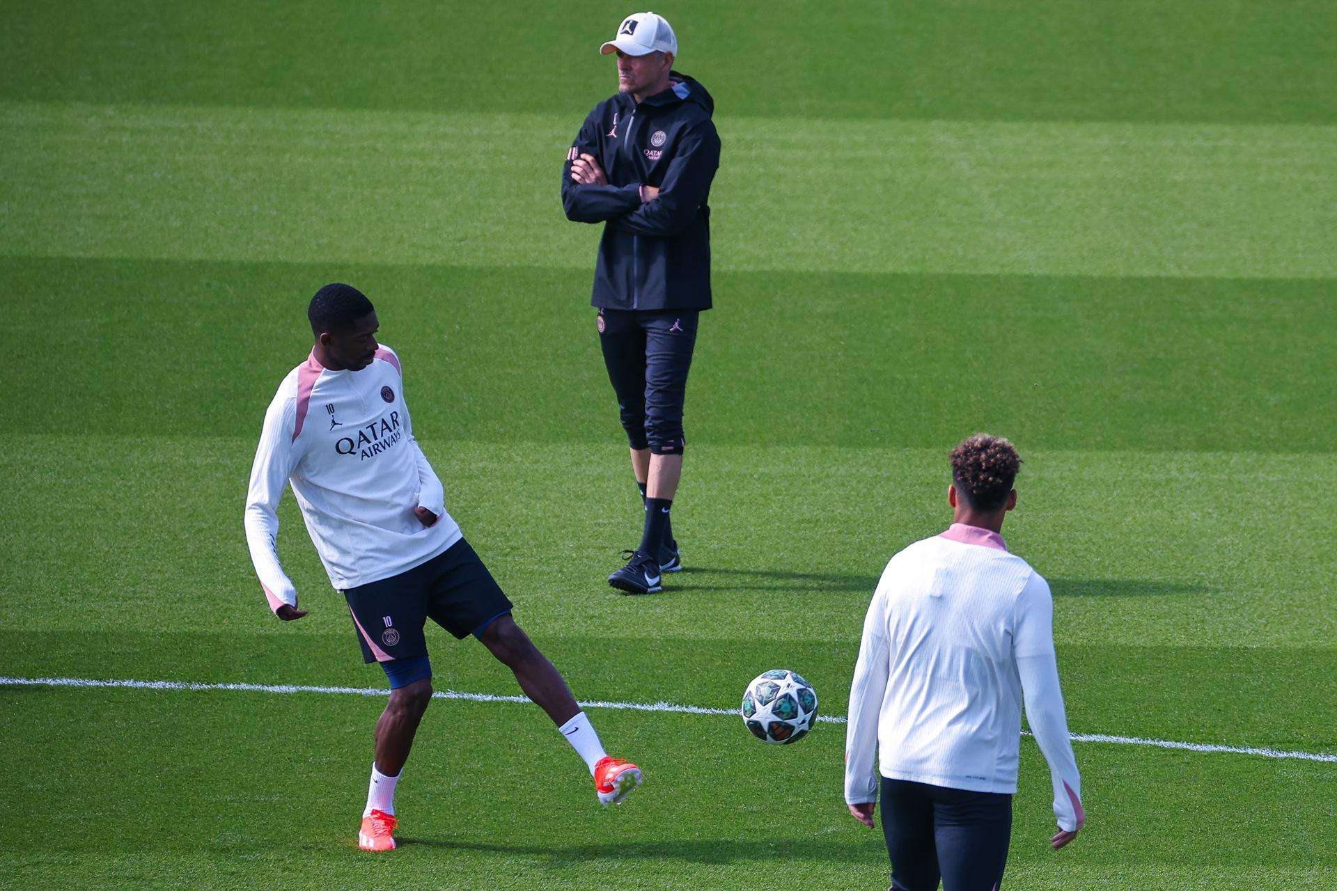 Dembélé apto para jugar contra el Arsenal