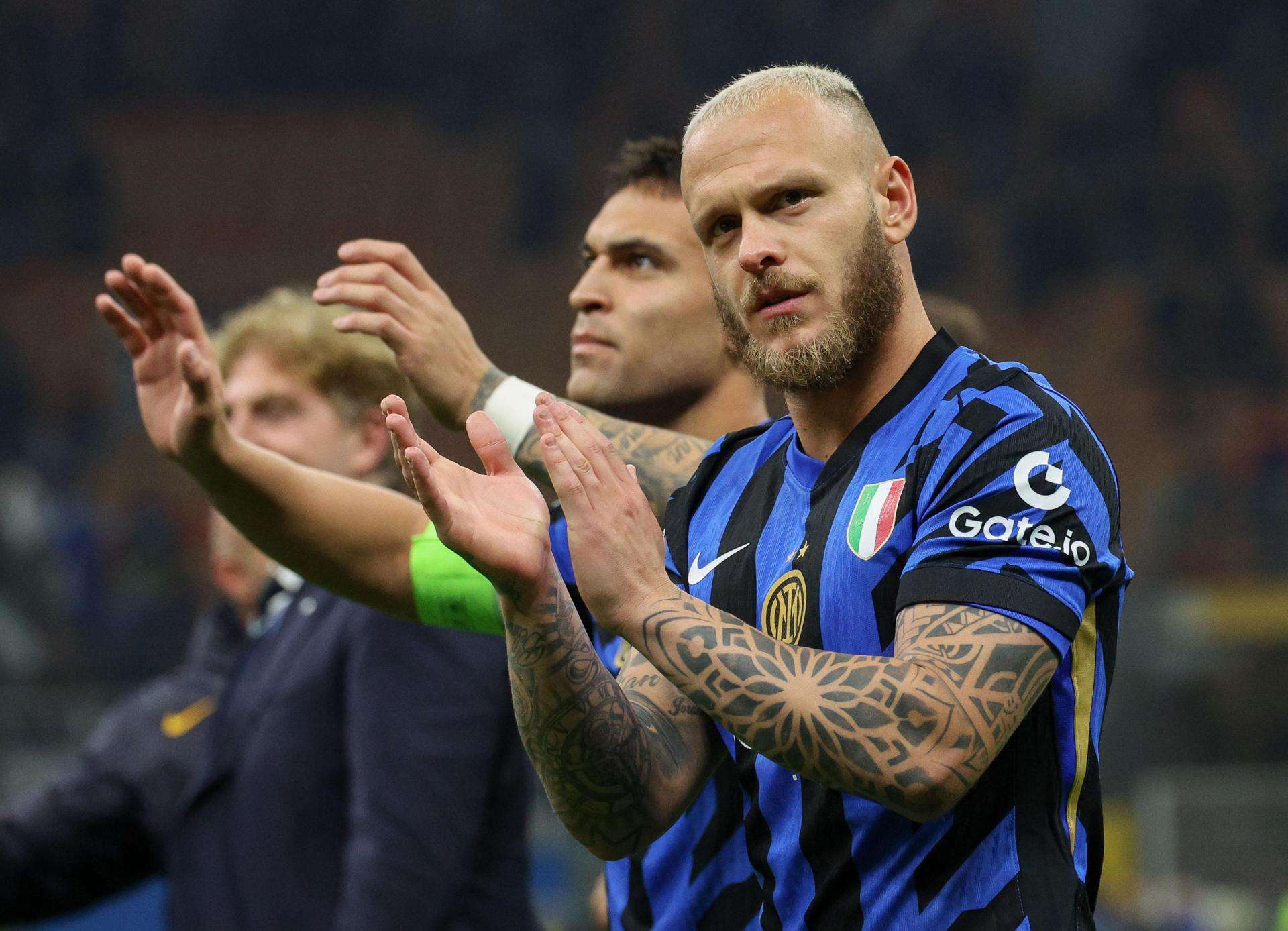 Dimarco: "No tengo palabras con lo que ha pasado... no hay nada como San Siro"