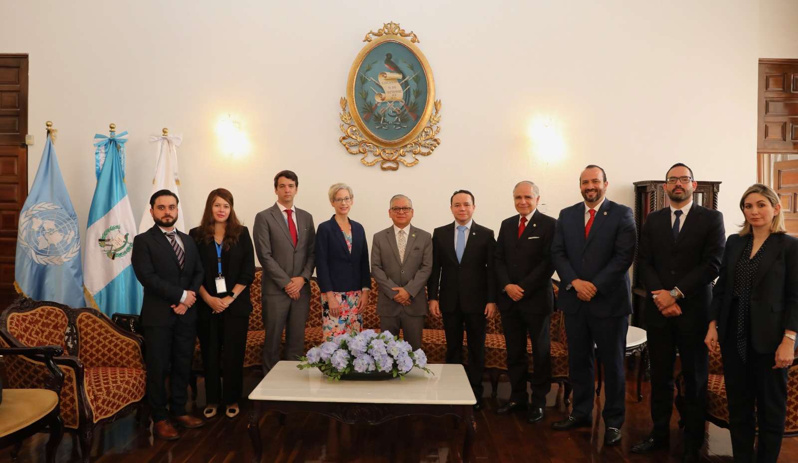 Relatora de la ONU se reúne con magistrados de la CSJ para abordar temas de justicia