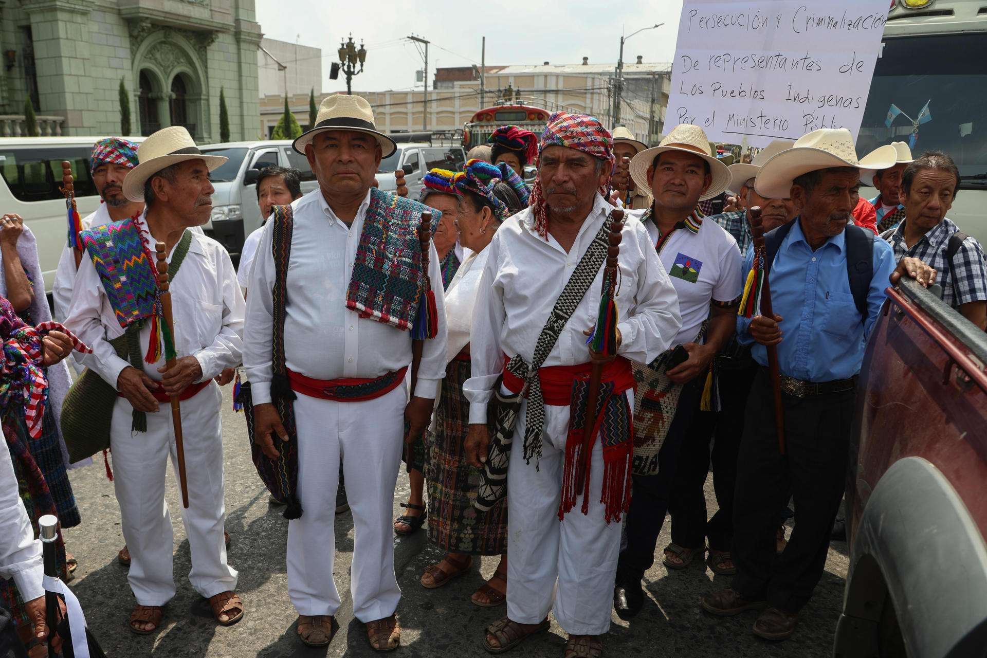 Organización indígena en Guatemala exige la pronta liberación de sus líderes