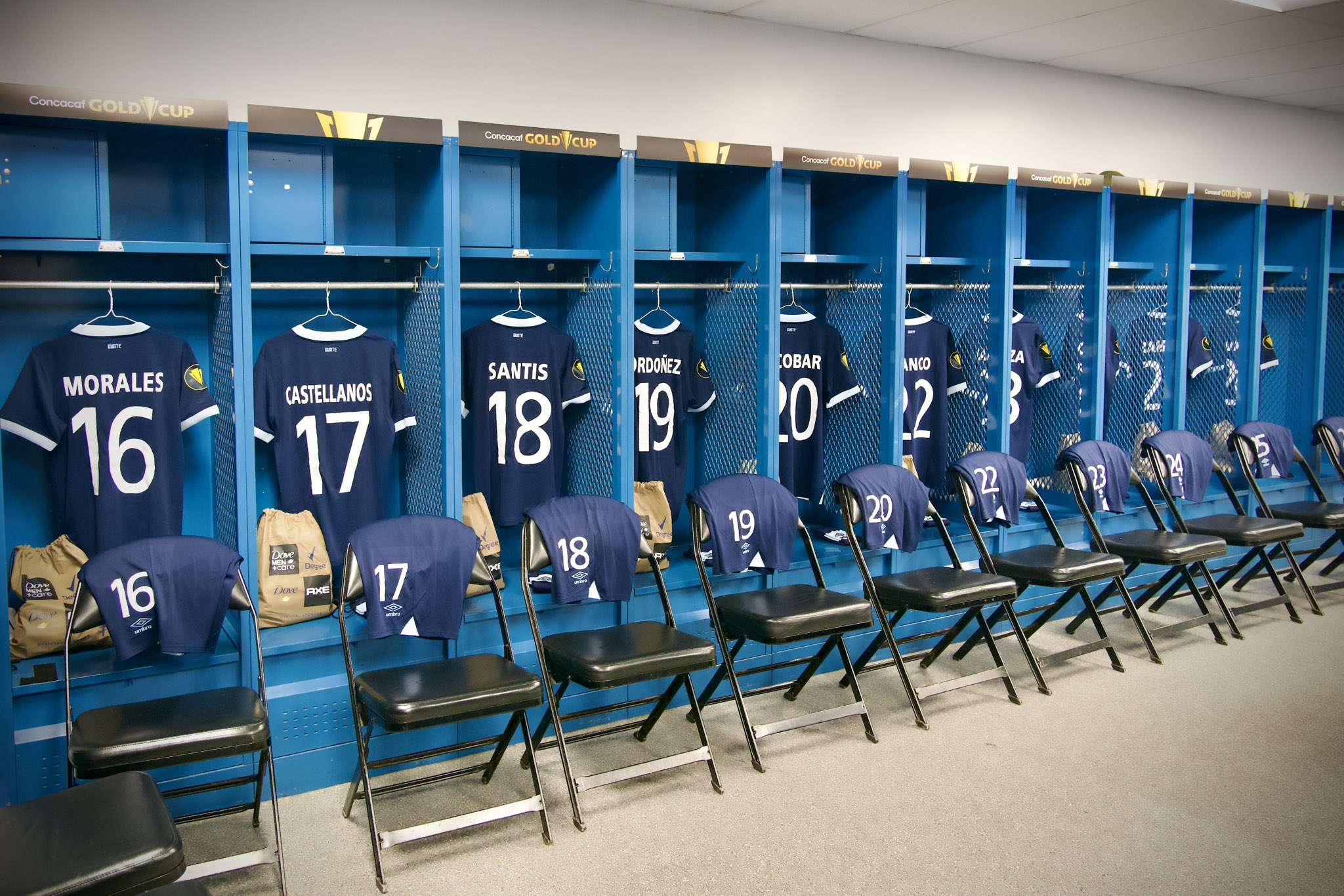 EN VIVO | Así lucen los camerinos de Selección de Guatemala en Copa Oro