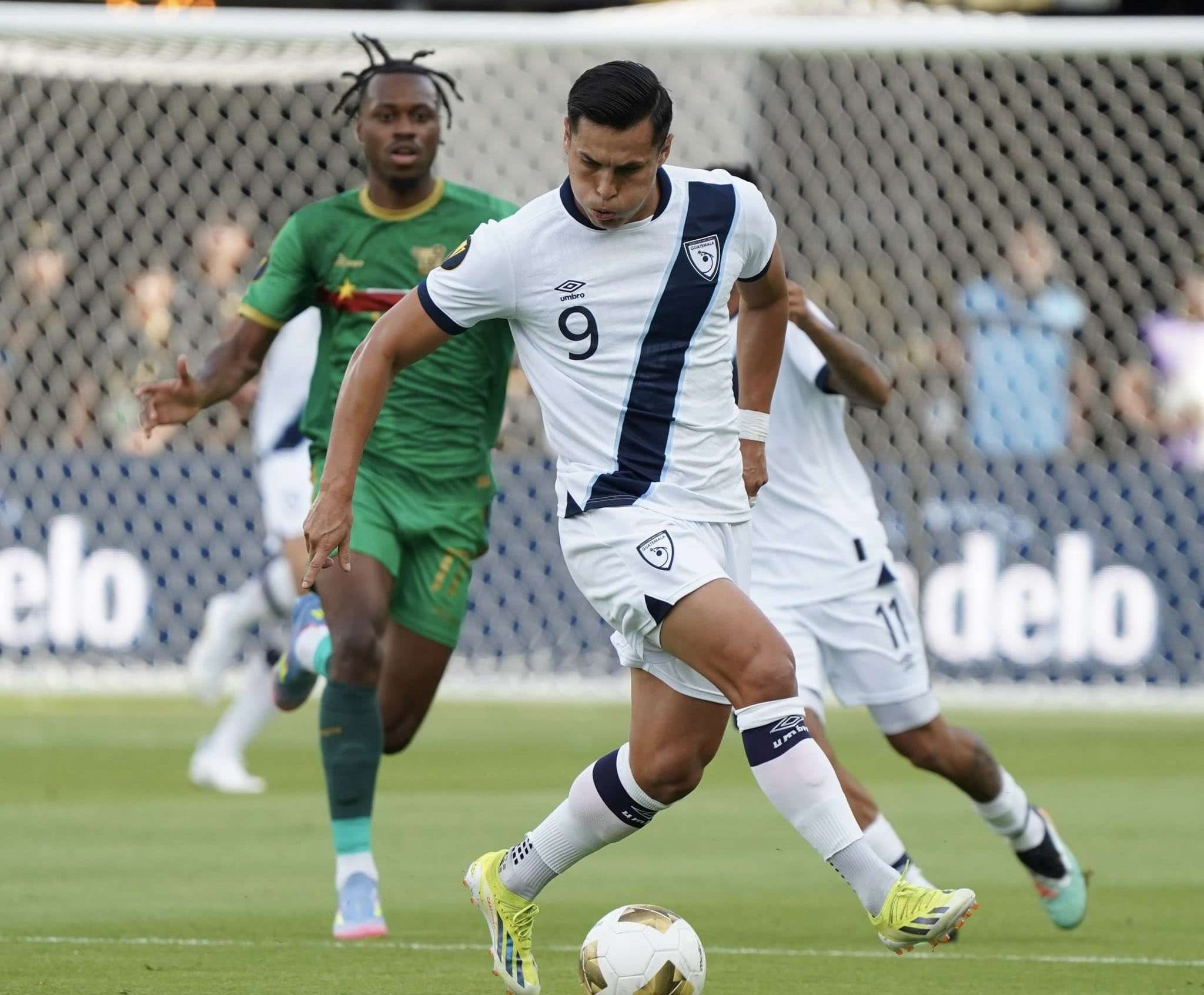 Rubio Rubín, el jugador del partido en la victoria de Guatemala ante Guadalupe