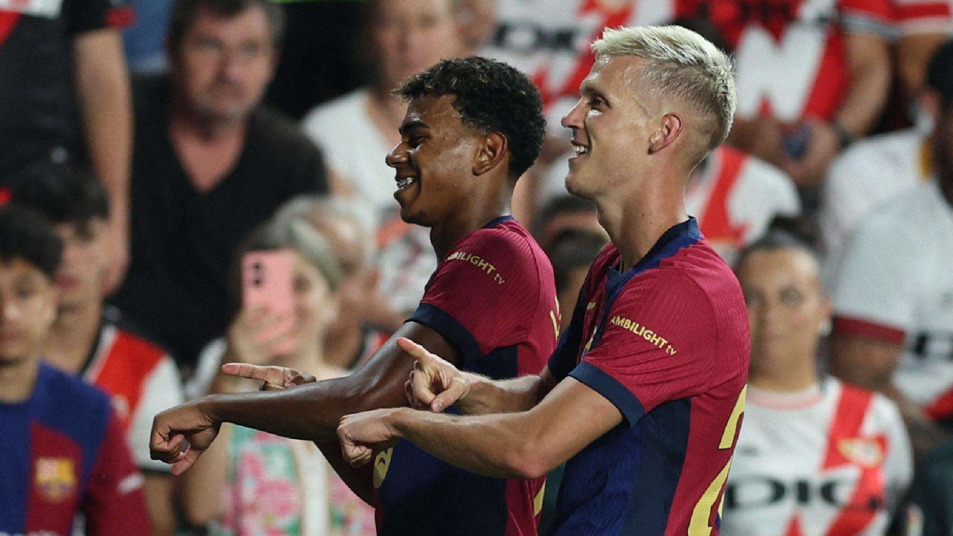 Dani Olmo: "Lamine es un chaval tranquilo que tiene ganas de seguir creciendo"