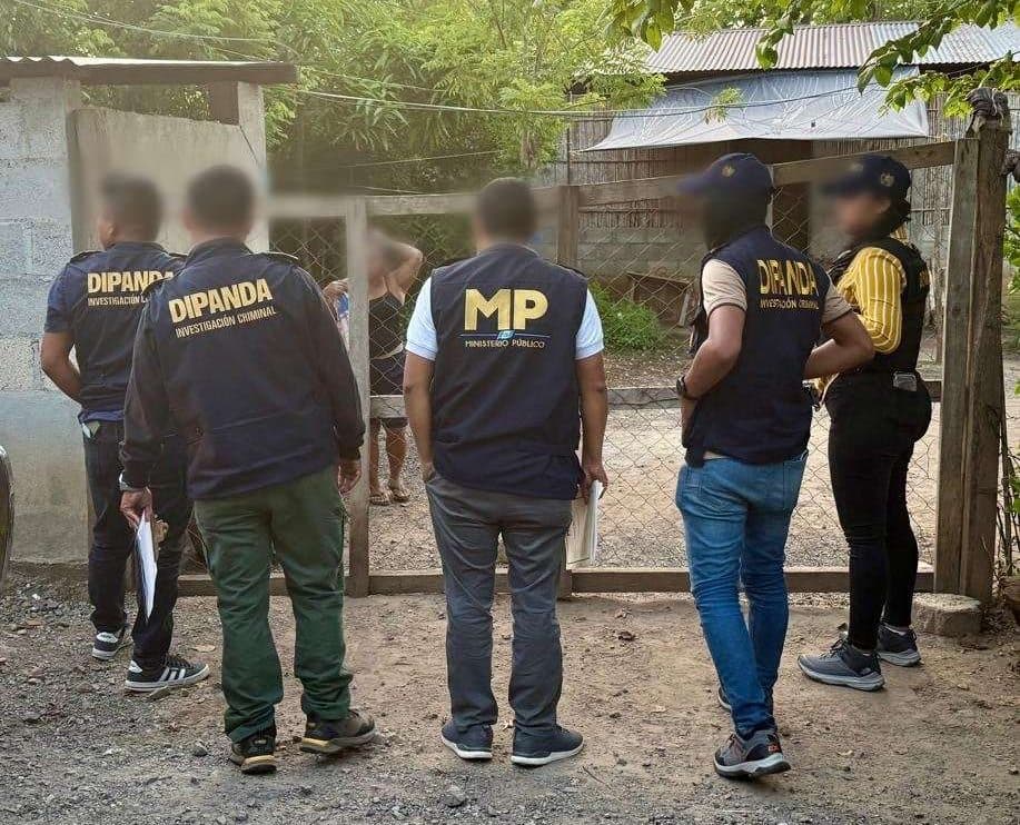 MP realiza allanamientos por extorsión en cuatro departamentos del país