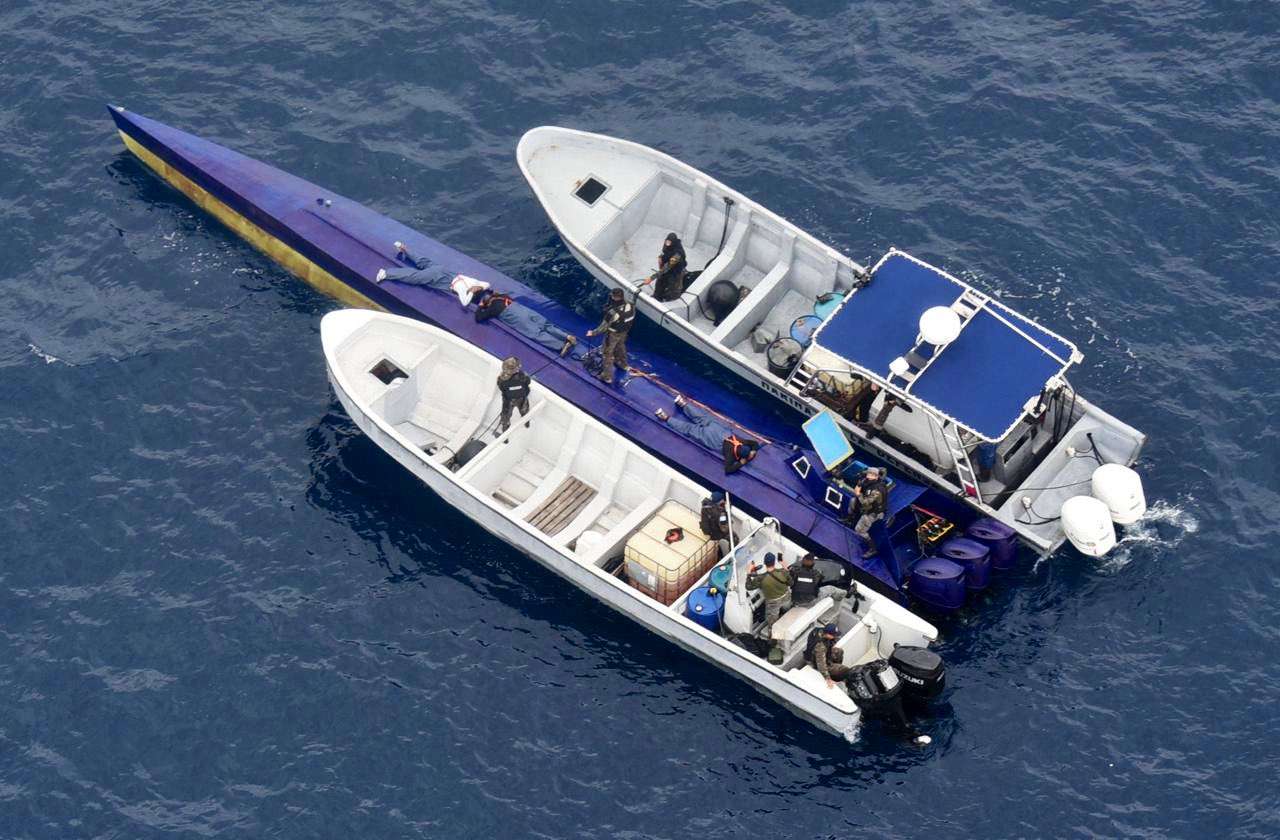 ¡Interceptado en el Pacífico! Así detuvieron un semisumergible frente a Guatemala