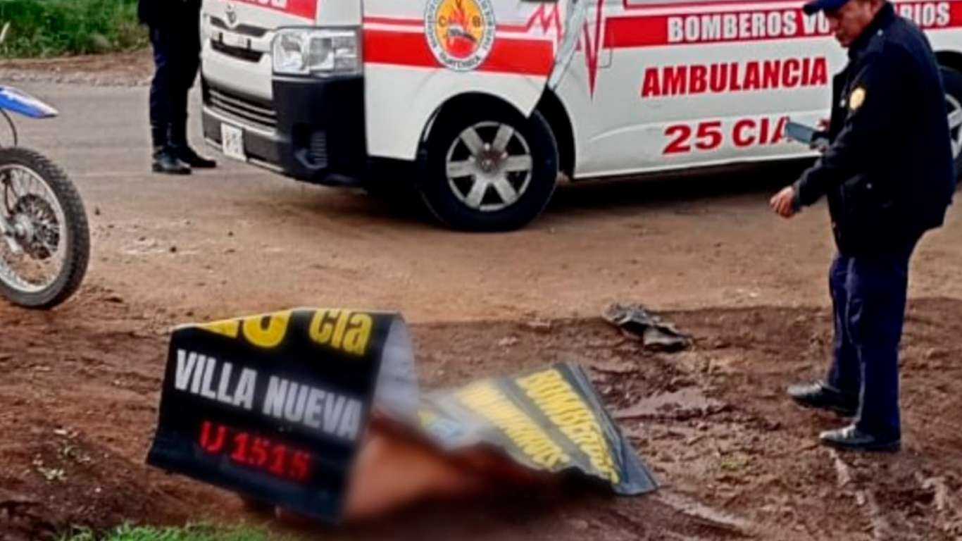 cuerpo localizado en villa nueva
