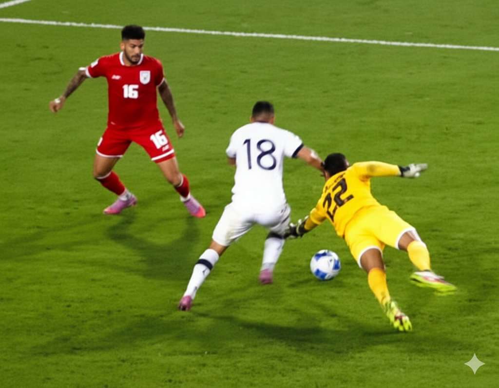 VAR y polémica en la cancha: el penal anulado a Oscar Santis en el Guatemala vs. Panamá