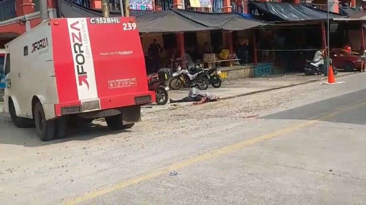 ¡Ataque en San Marcos! Esto fue lo que ocurrió durante el asalto a un camión de valores