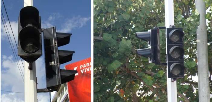 Semáforos apagados complican el tránsito en zona 10