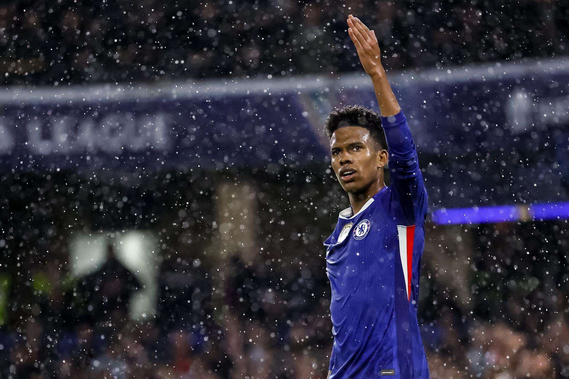 Estevao durante el partido de la UEFA Champions League que han jugado Chelsea FC y AFC Ajax en Londres, Reino Unido. EFE/EPA/TOLGA AKMEN