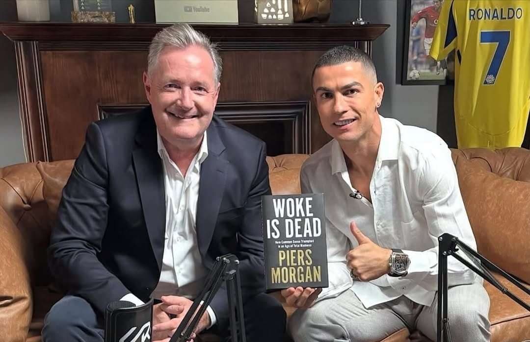 Piers Morgan y cristiano ronaldo.