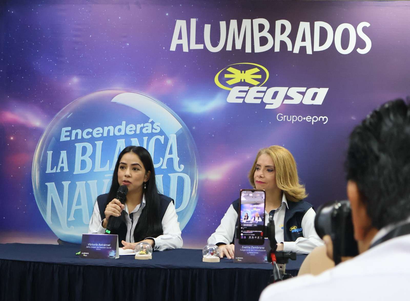 Alumbrados EEGSA 2025 iluminan 10 puntos de Guatemala con “La Blanca Navidad”