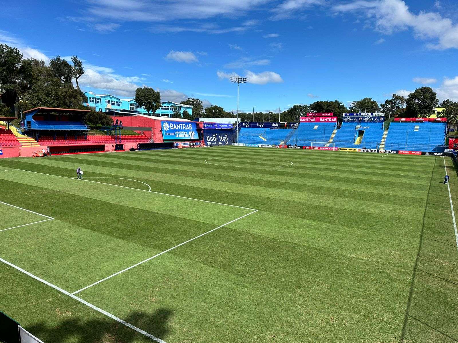 ¡Donde todo comenzará esta noche! El Trébol ya está listo para hacer historia