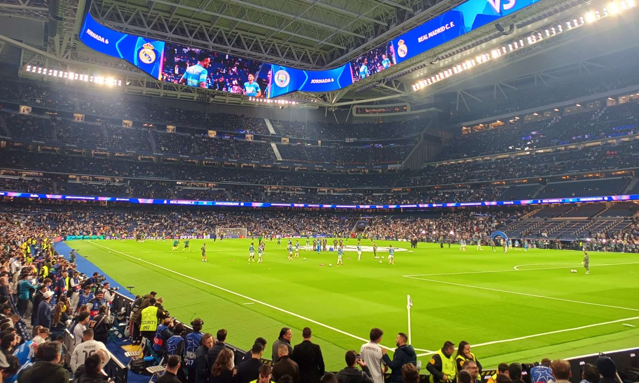 Santiago Bernabéu.