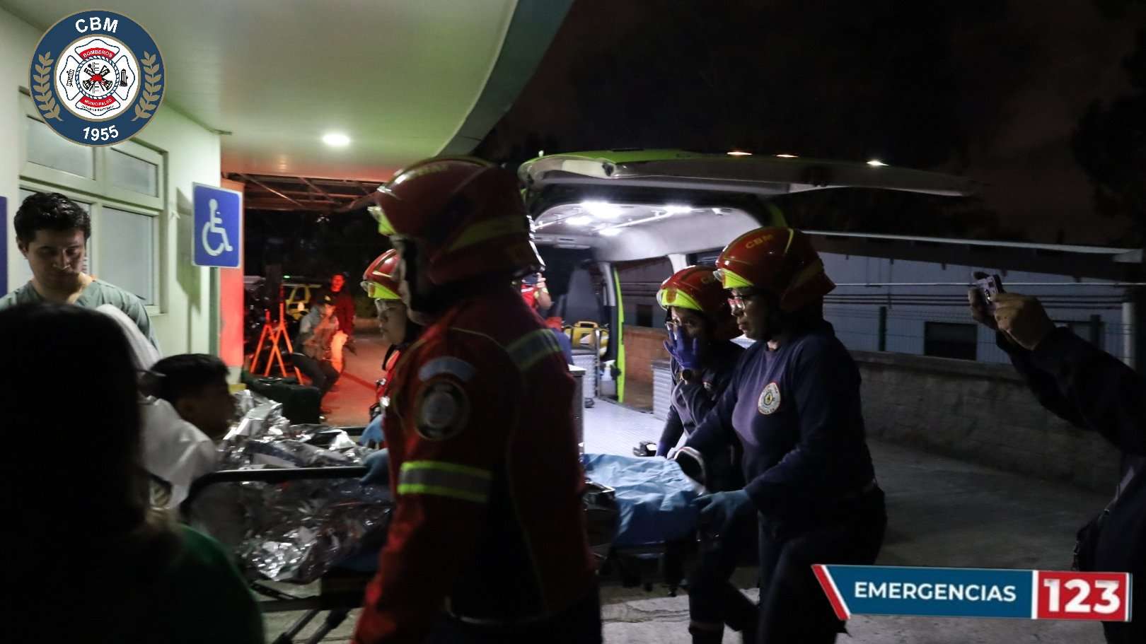 Niño herido en San Miguel Petapa.