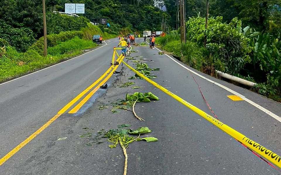 CIV desmiente supuesto hundimiento en ruta entre Quetzaltenango y Retalhuleu