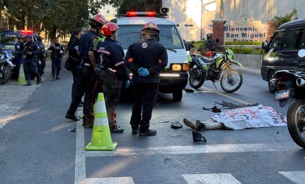 Motorista muere en Calle Real: cierre de vías genera caos en Villa Canales y Petapa