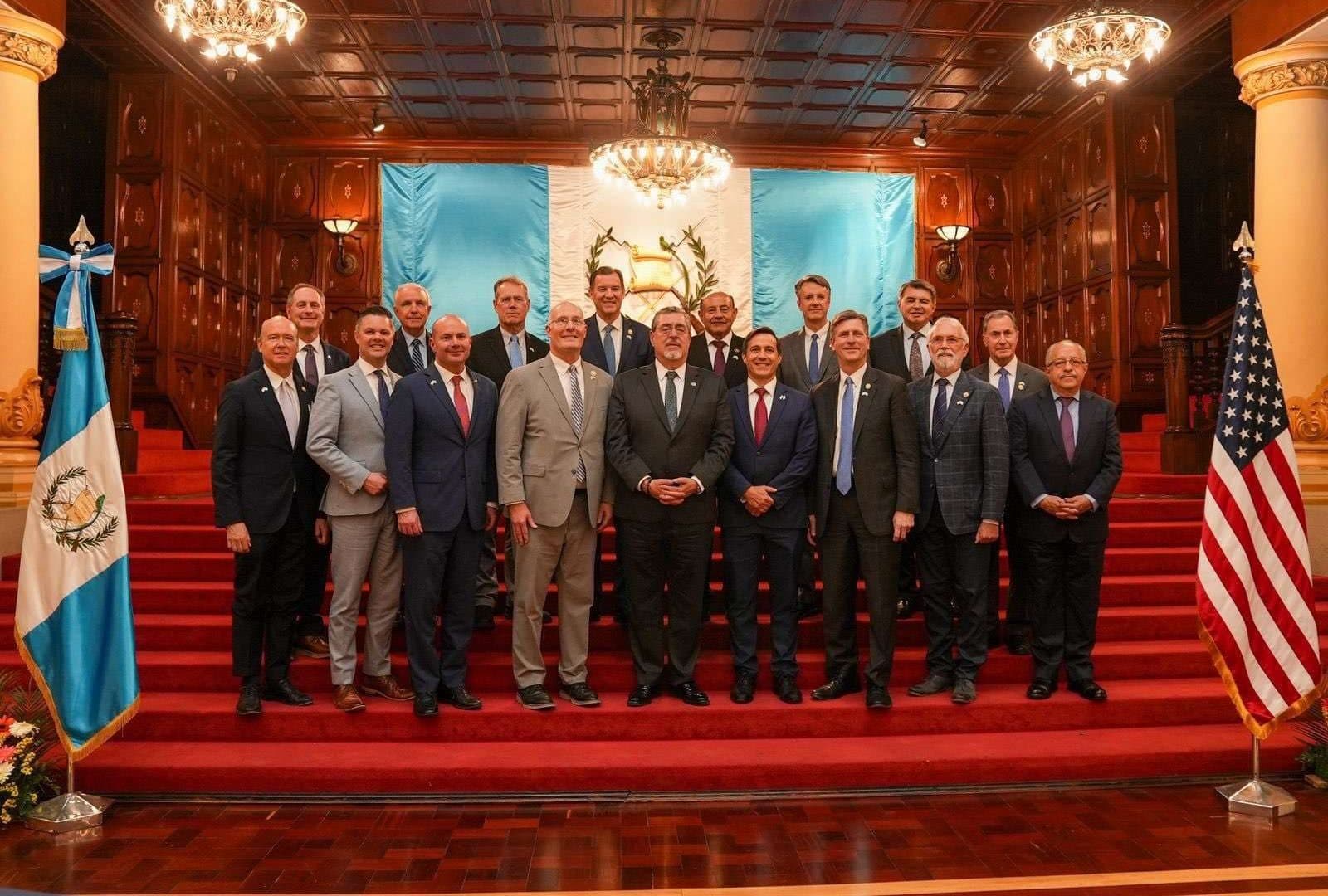 Delegación de EEUU.