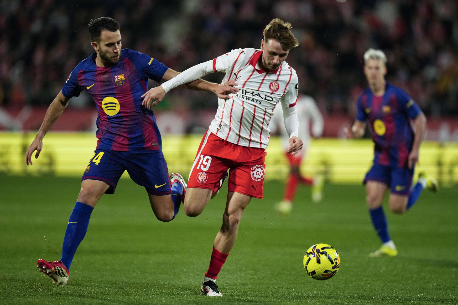 Las pruebas médicas descartan que Eric Garcia sufra ninguna lesión