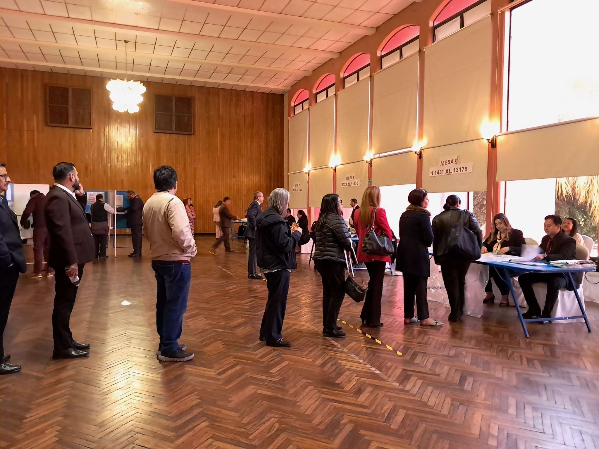 Más de 17,000 abogados votaron bajo la mirada del Ministerio Público