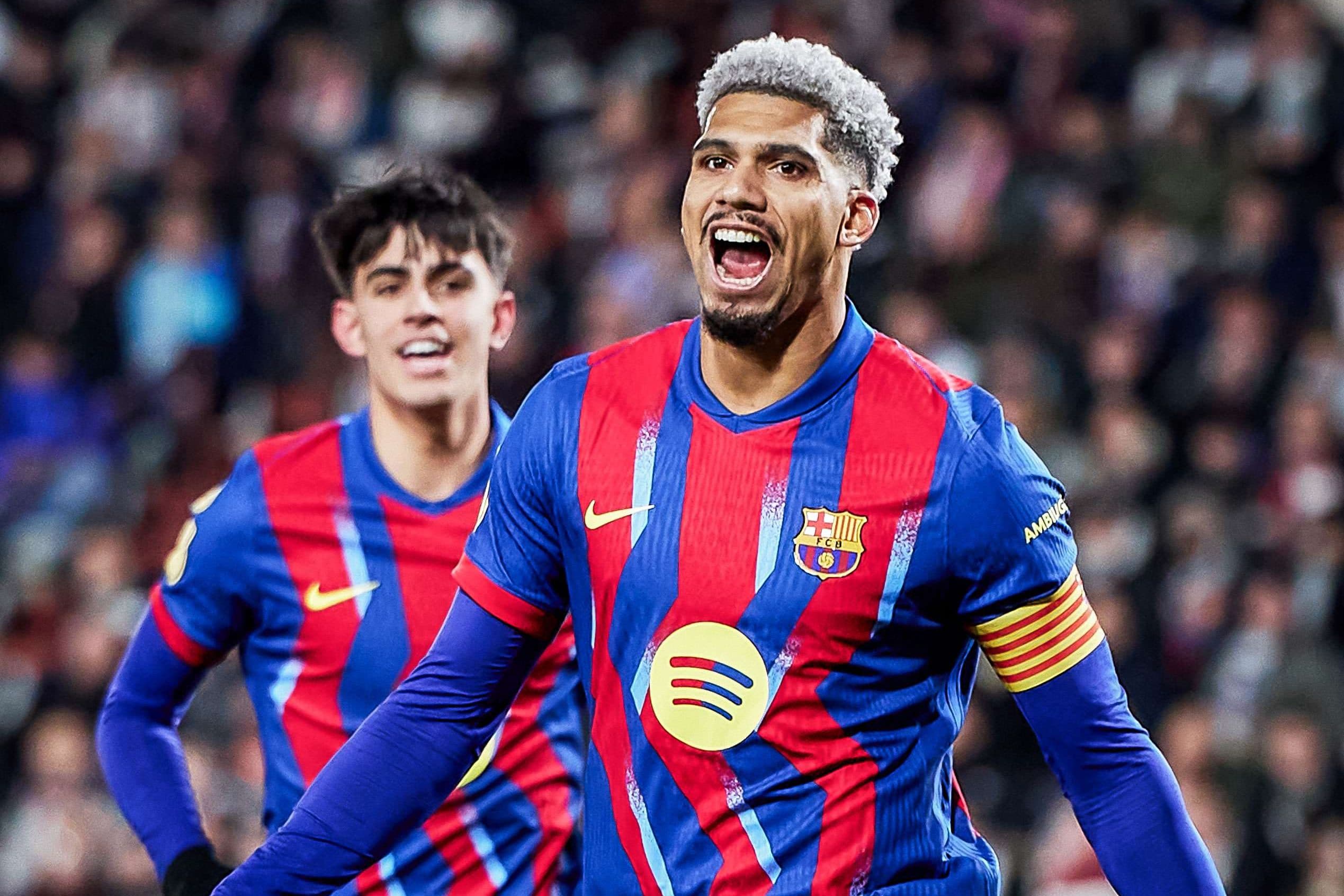 Araujo celebra con gol su regreso a la titularidad: "Es muy importante para mi confianza"