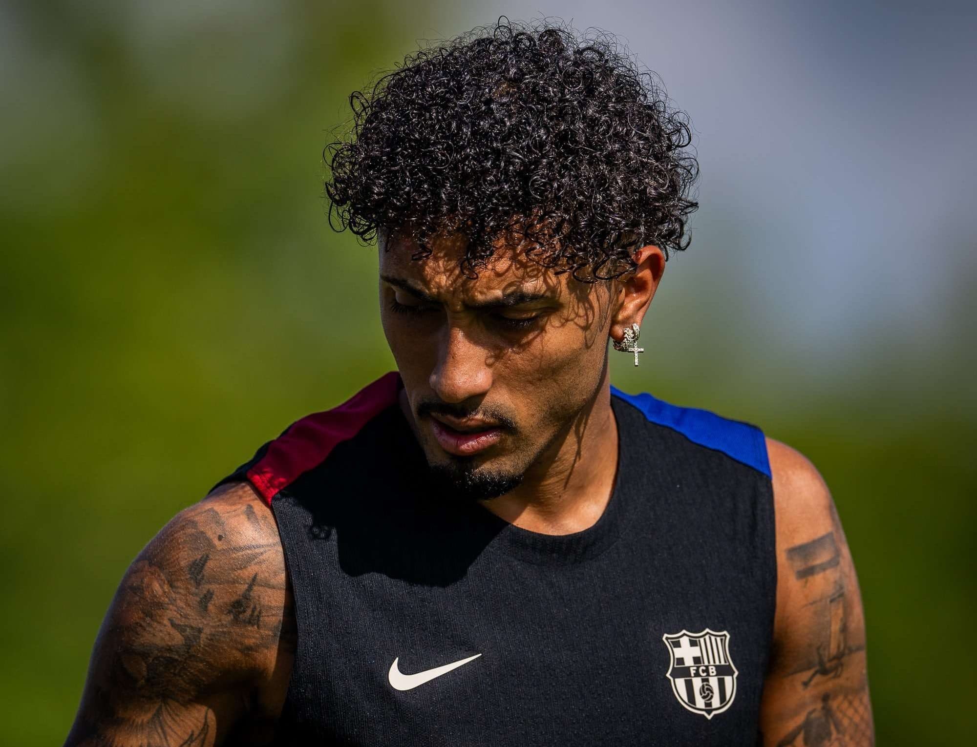 Raphinha: "Tengo opciones de jugar contra el Atlético, pero depende de la lesión"