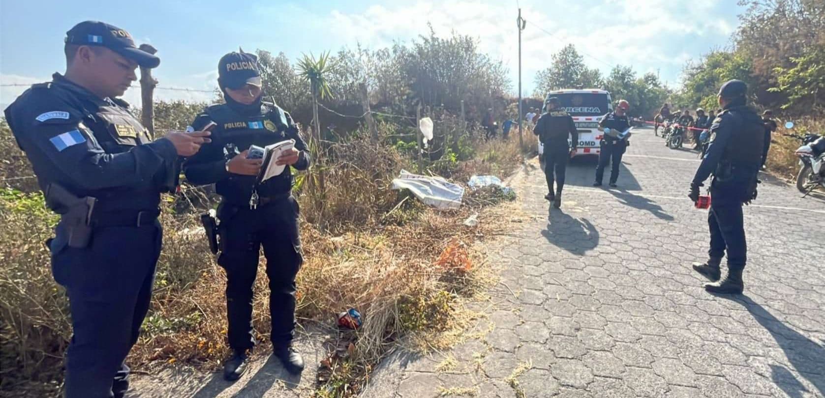 Ataque armado deja dos hombres fallecidos en sector de Bárcena