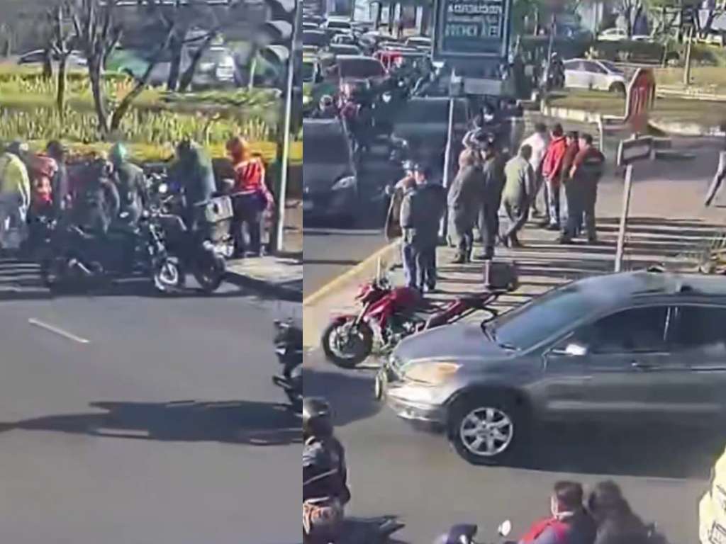 EN VIDEO | Ataque armado contra conductor provoca cierres cerca del aeropuerto en zona 13