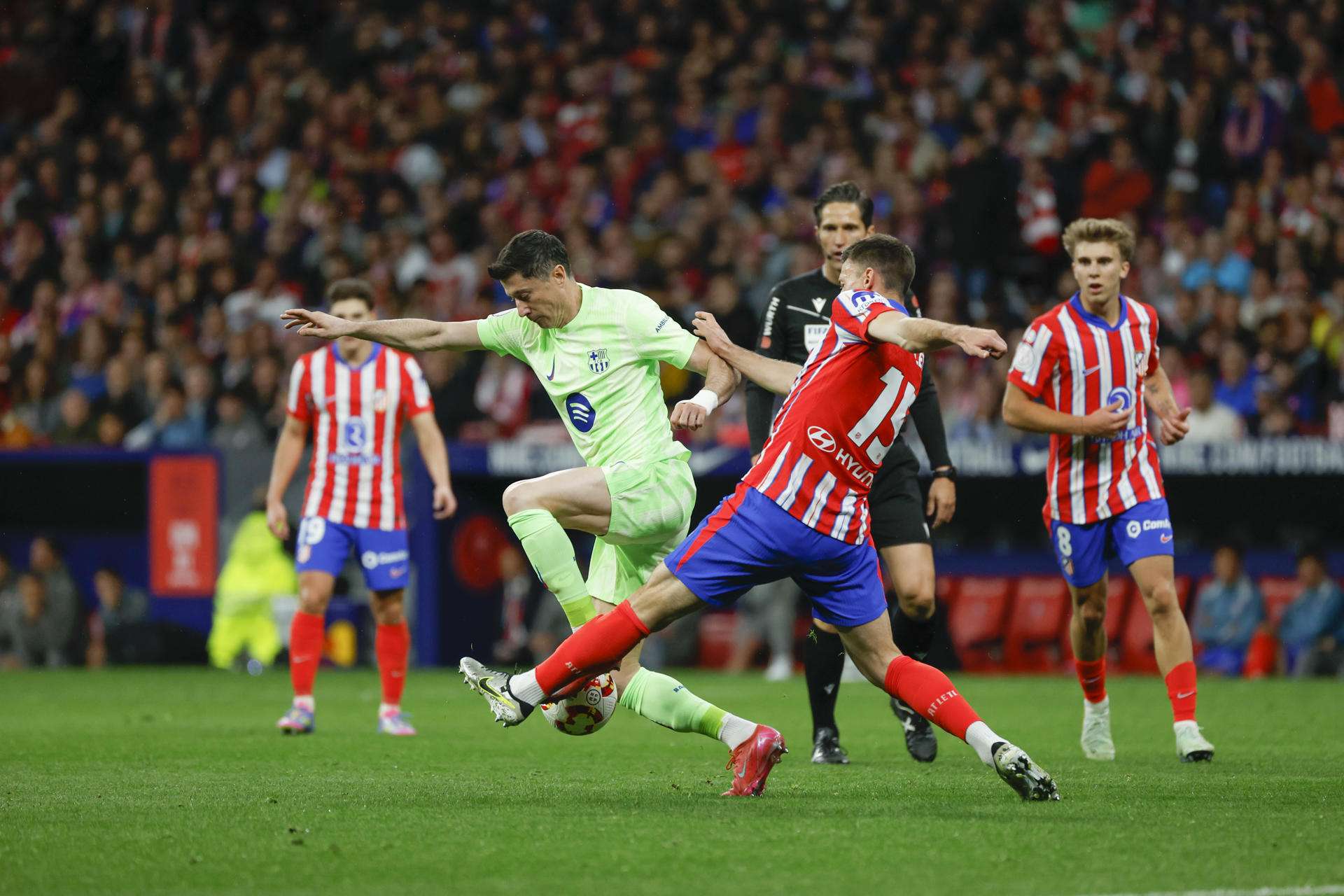 El Metropolitano, prácticamente una garantía menos contra el Barcelona