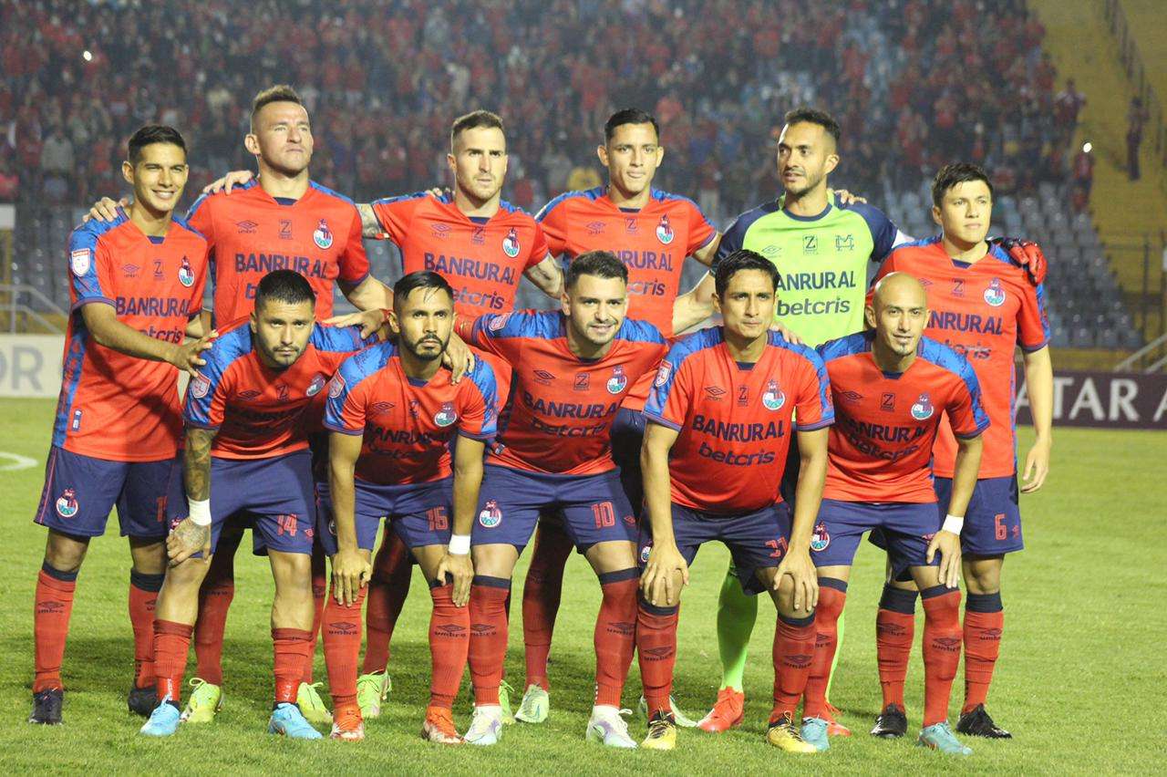 Rojos del Municipal concacaf