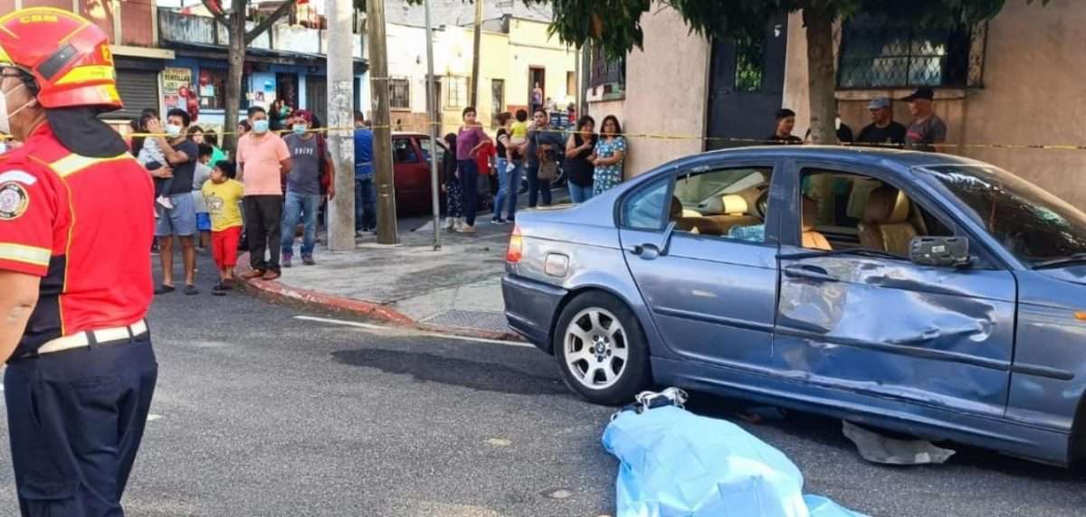 accidente en zona 12