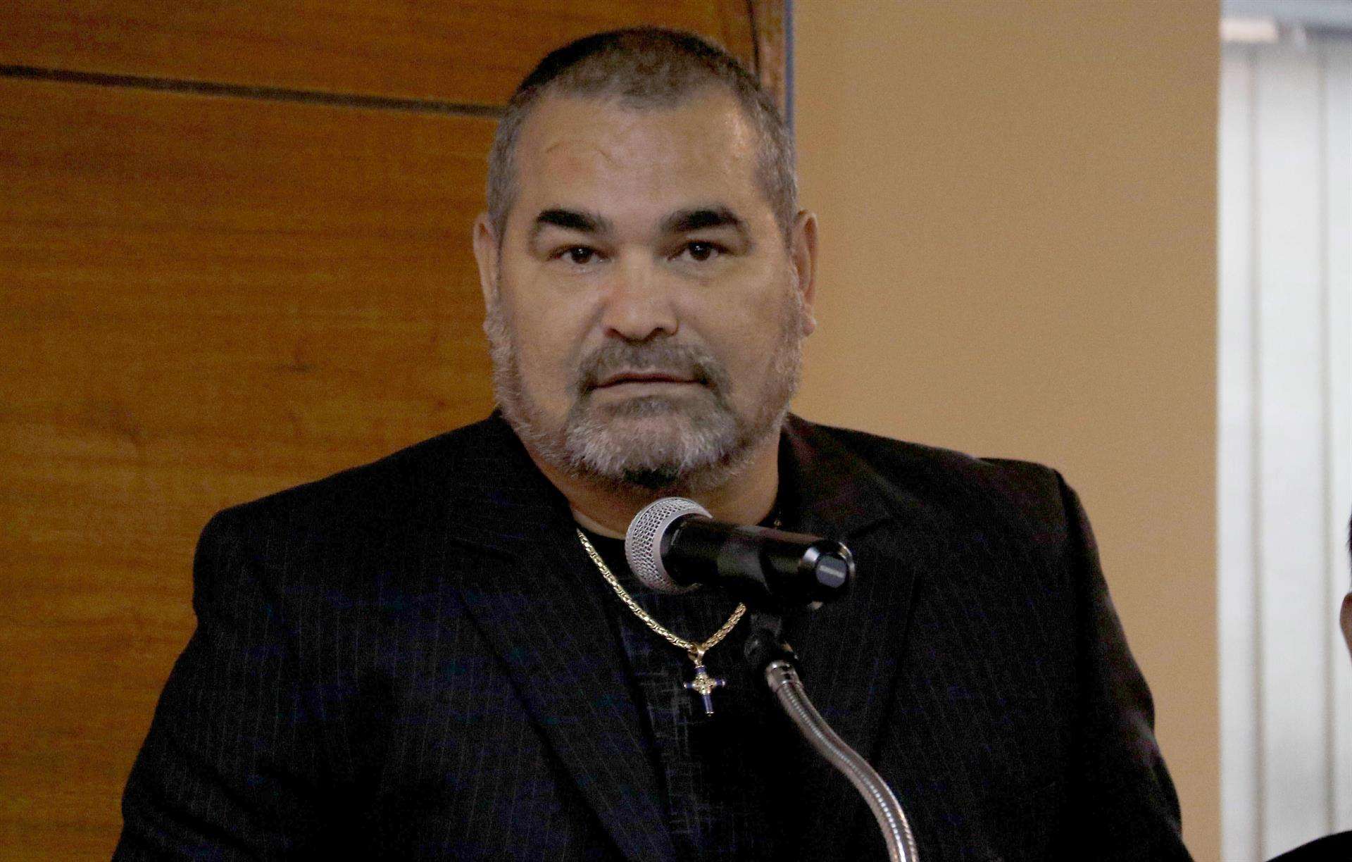 El exarquero internacional paraguayo José Luis Chilavert, en una fotografía de archivo. EFE/Andrés Cristaldo Benítez