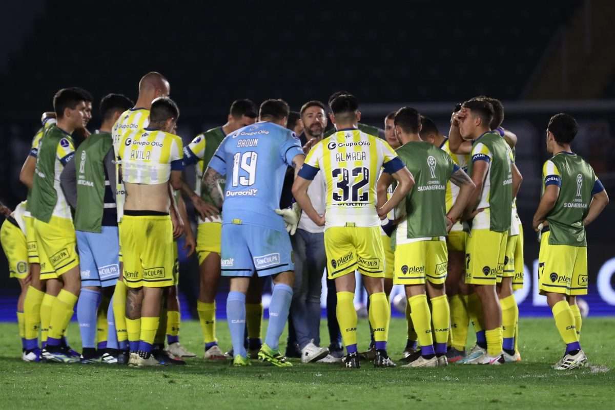 Jugadores de Rosario Central, en una fotografía de archivo. EFE/Sebastiao Moreira POOL