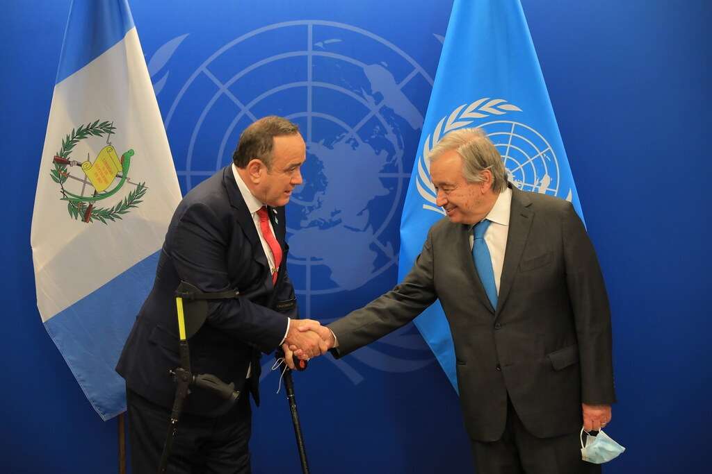 Giammattei Antonio Guterres ONU