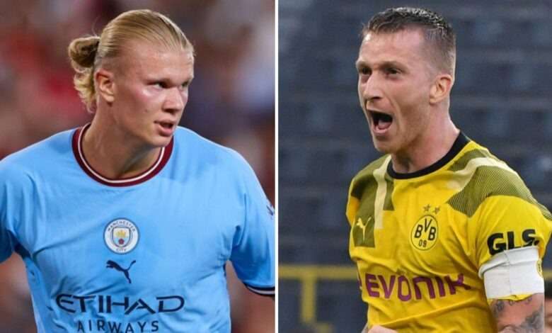 Manchester City vs Borussia Dortmund