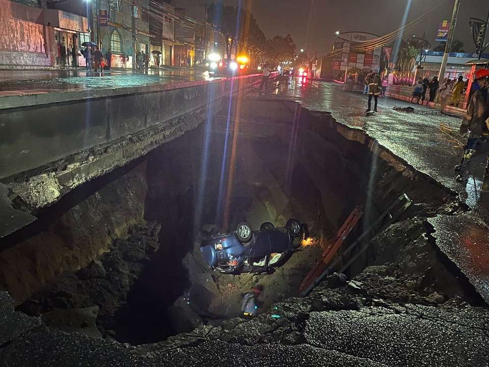 hundimiento villa nueva