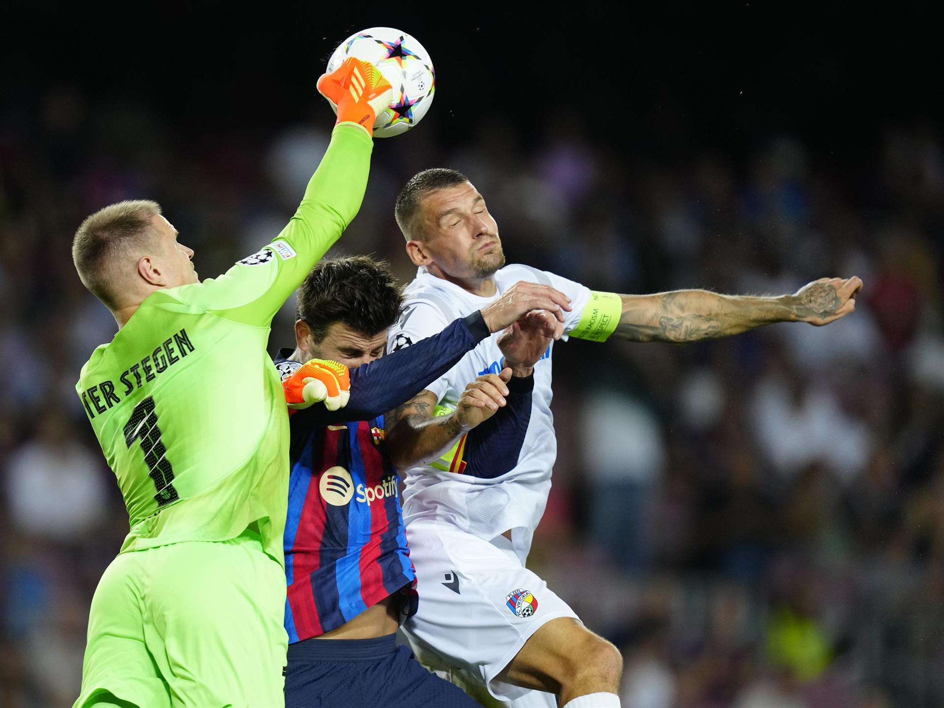 El portero alemán del Barcelona Ter Stegen, en una foto de archivo.EFE/ Enric Fontcuberta