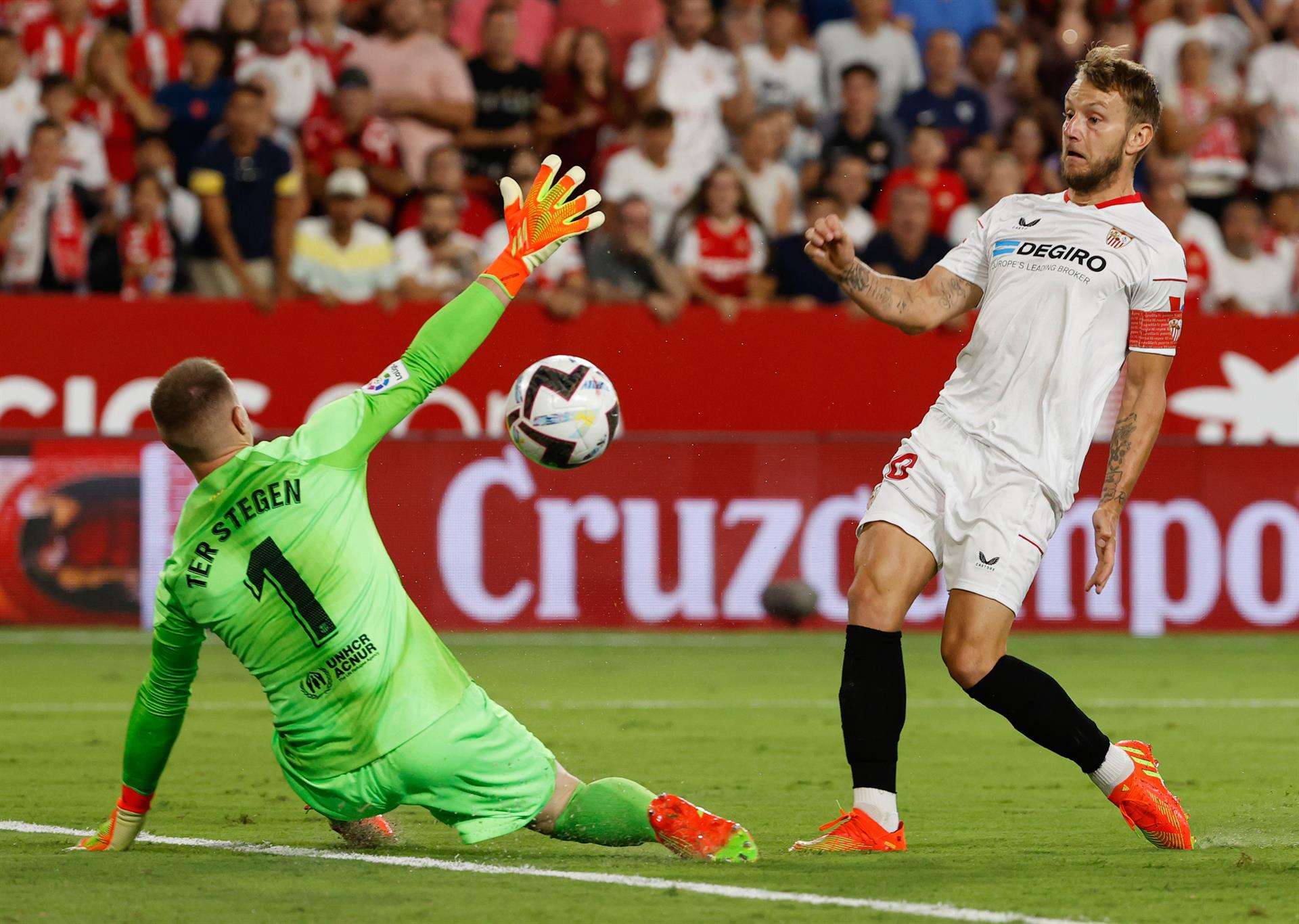 El portero Ter Stegen, del FC Barcelona, en una foto de archivo. EFE/ Julio Muñoz