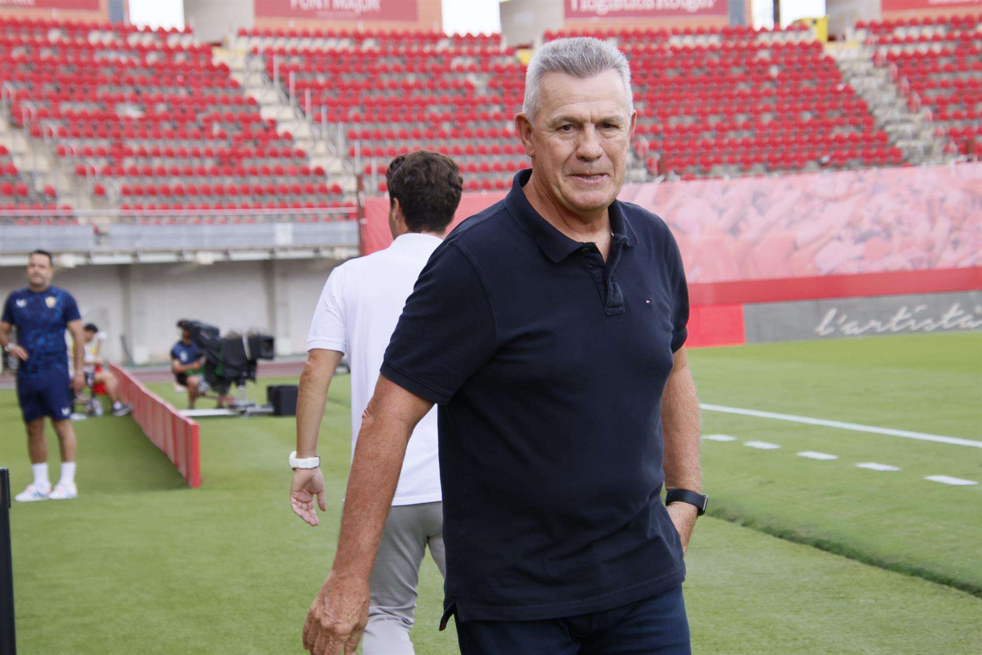 El entrenador del Real Mallorca, Javier Aguirre, en una foto de archivo. EFE/ Cati Cladera