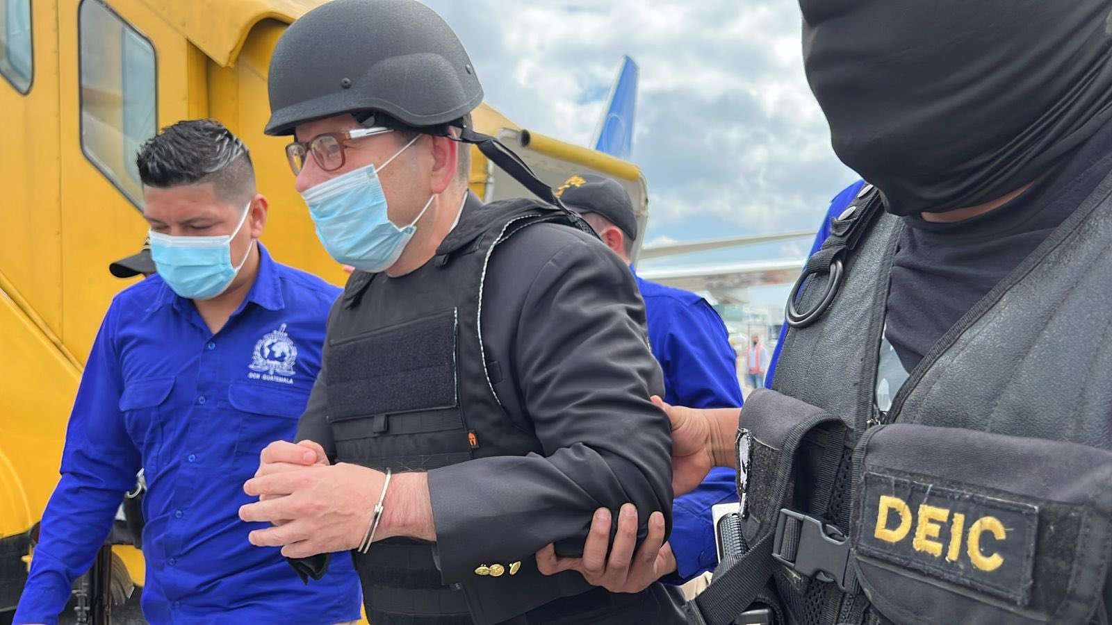 GALERÍA | Así fue el retorno de Manuel Baldizón a Guatemala