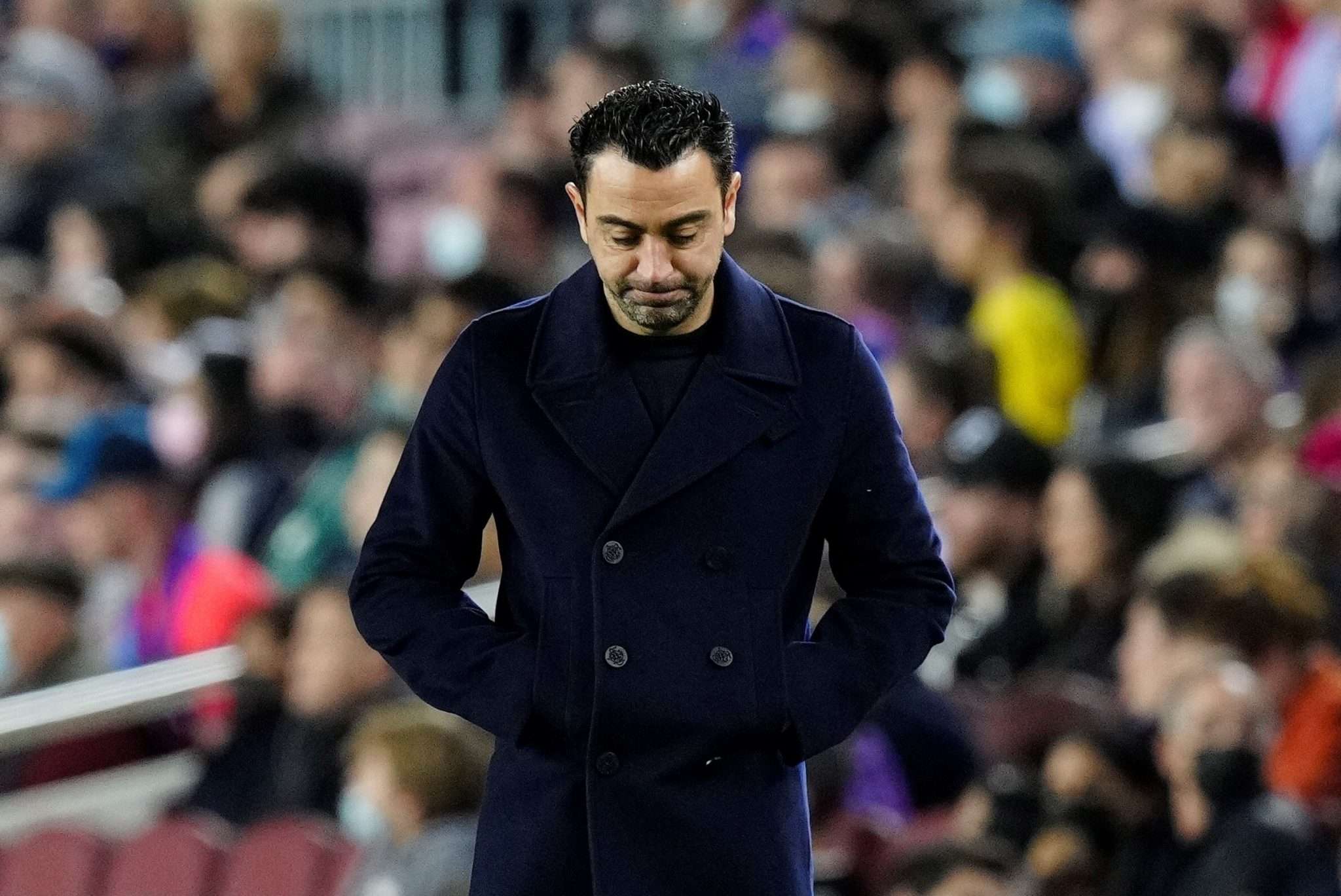 Xavi número en contra